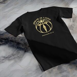 Men’s Shirt Jesus Is LORD Christian Faith Bible Verse T-Shirt